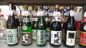 焼酎いろいろ